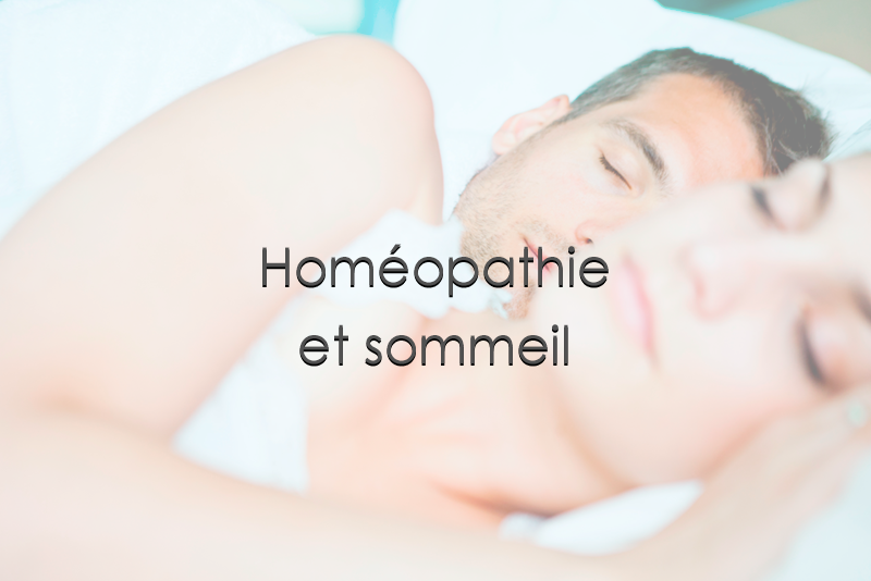 Homéopathie et sommeil